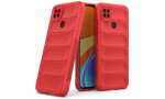 Newface Xiaomi Redmi 9C Kılıf Optimum Silikon - Kırmızı
