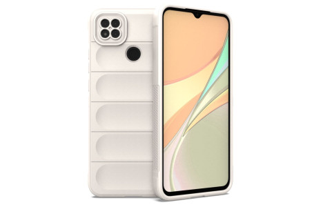 Newface Xiaomi Redmi 9C Kılıf Optimum Silikon - Krem