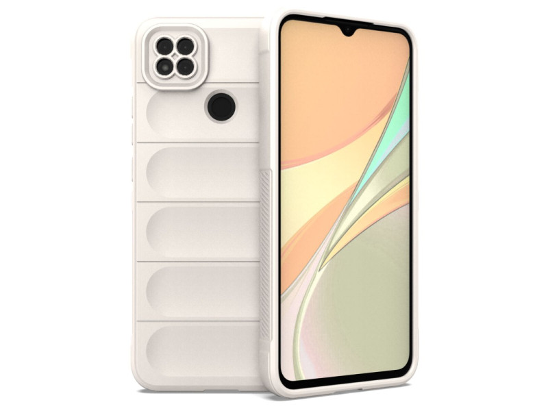 Newface Xiaomi Redmi 9C Kılıf Optimum Silikon - Krem