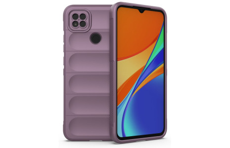 Newface Xiaomi Redmi 9C Kılıf Optimum Silikon - Mor