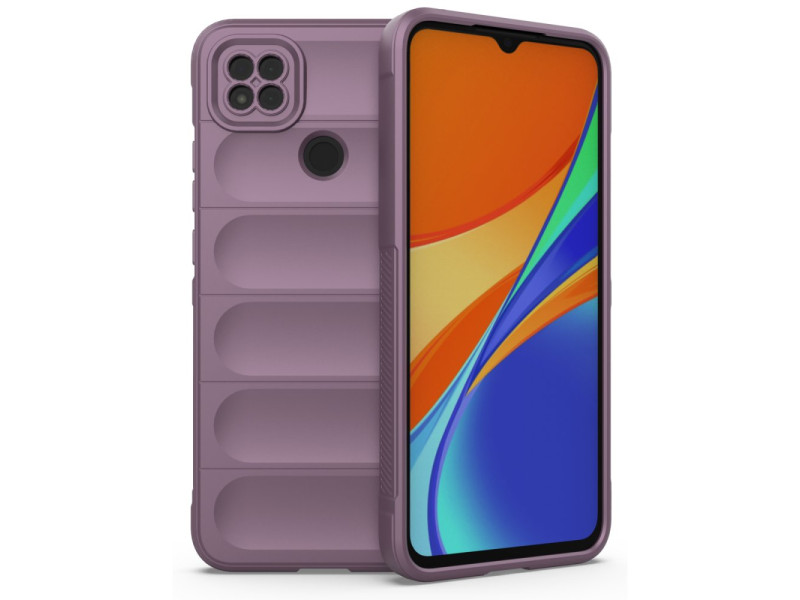 Newface Xiaomi Redmi 9C Kılıf Optimum Silikon - Mor
