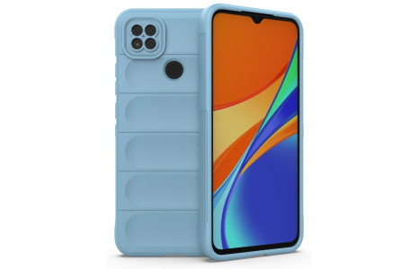 Newface Xiaomi Redmi 9C Kılıf Optimum Silikon - Sky Blue