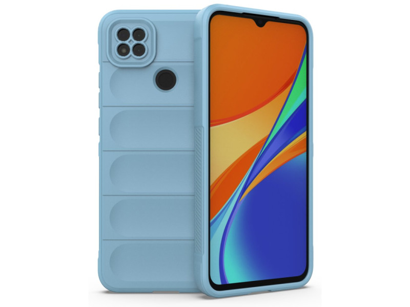 Newface Xiaomi Redmi 9C Kılıf Optimum Silikon - Sky Blue