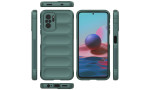 Newface Xiaomi Redmi Note 10 Kılıf Optimum Silikon - Koyu Yeşil