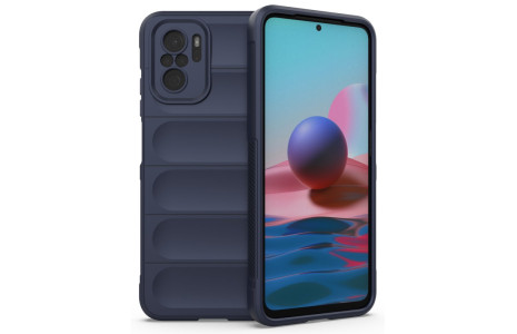 Newface Xiaomi Redmi Note 10 Kılıf Optimum Silikon - Lacivert