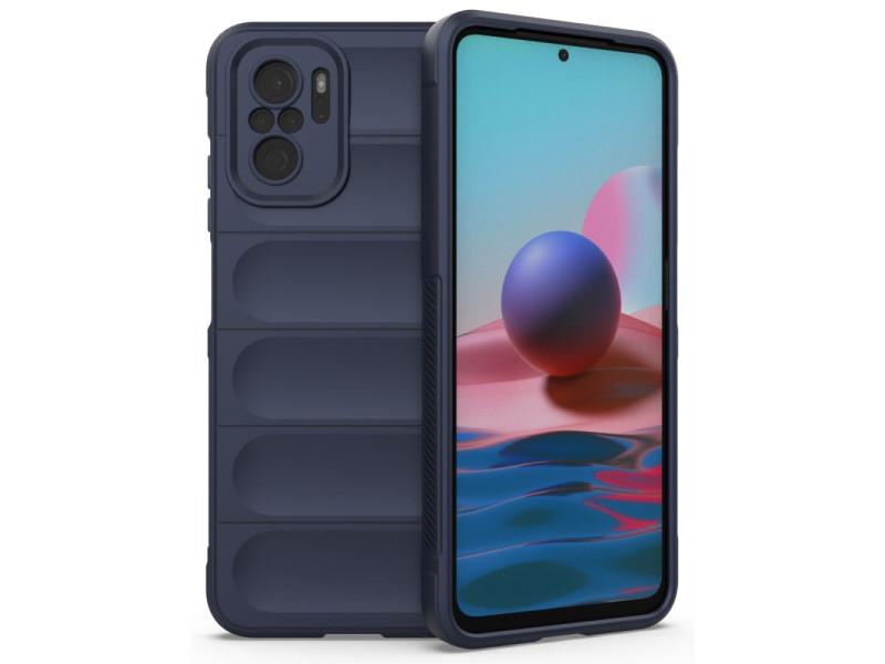 Newface Xiaomi Redmi Note 10 Kılıf Optimum Silikon - Lacivert