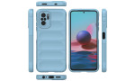 Newface Xiaomi Redmi Note 10 Kılıf Optimum Silikon - Sky Blue