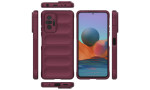 Newface Xiaomi Redmi Note 10 Pro Kılıf Optimum Silikon - Bordo