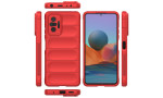 Newface Xiaomi Redmi Note 10 Pro Kılıf Optimum Silikon - Kırmızı