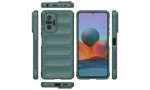 Newface Xiaomi Redmi Note 10 Pro Kılıf Optimum Silikon - Koyu Yeşil