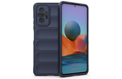 Newface Xiaomi Redmi Note 10 Pro Kılıf Optimum Silikon - Lacivert