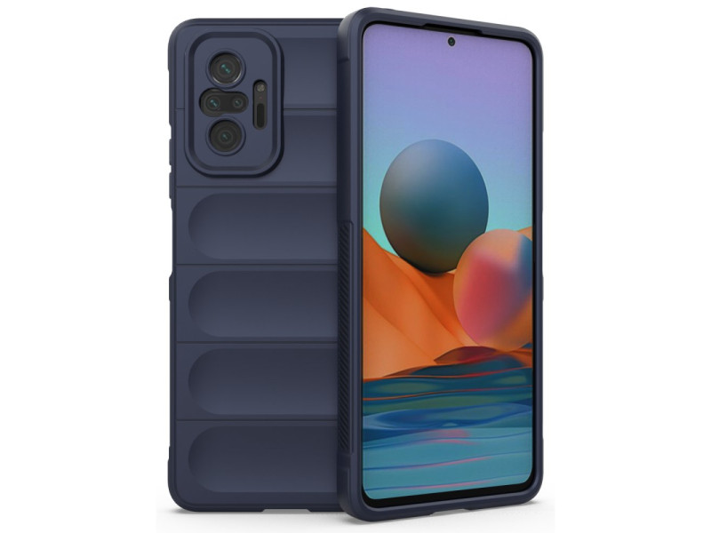 Newface Xiaomi Redmi Note 10 Pro Kılıf Optimum Silikon - Lacivert