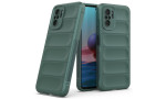 Newface Xiaomi Redmi Note 10S Kılıf Optimum Silikon - Koyu Yeşil
