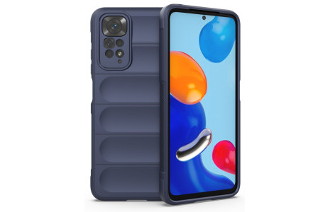 Newface Xiaomi Redmi Note 11 Kılıf Optimum Silikon - Lacivert