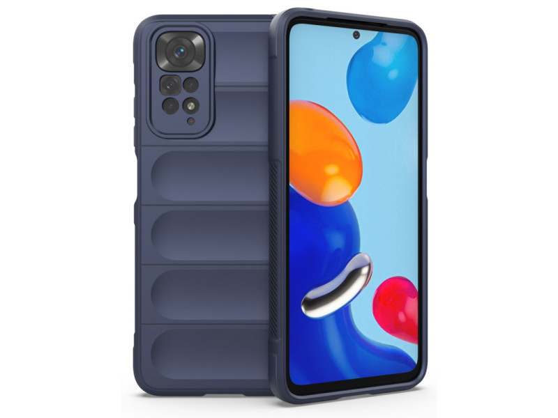 Newface Xiaomi Redmi Note 11 Kılıf Optimum Silikon - Lacivert