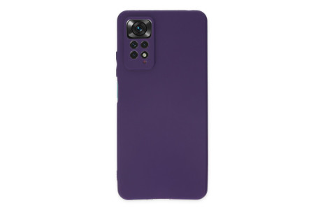 Newface Xiaomi Redmi Note 11 Pro Kılıf First Silikon - Mürdüm