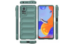 Newface Xiaomi Redmi Note 11 Pro Kılıf Optimum Silikon - Koyu Yeşil