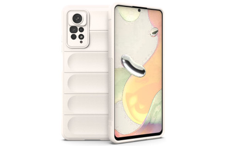 Newface Xiaomi Redmi Note 11 Pro Kılıf Optimum Silikon - Krem