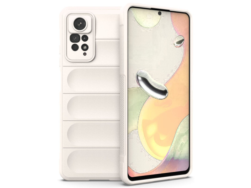 Newface Xiaomi Redmi Note 11 Pro Kılıf Optimum Silikon - Krem