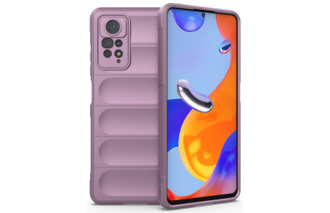 Newface Xiaomi Redmi Note 11 Pro Kılıf Optimum Silikon - Mor