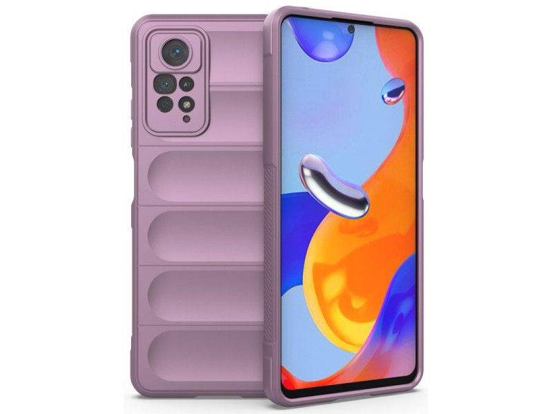 Newface Xiaomi Redmi Note 11 Pro Kılıf Optimum Silikon - Mor