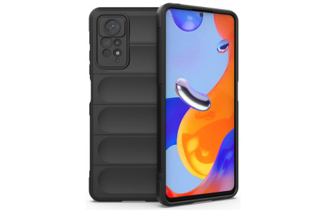 Newface Xiaomi Redmi Note 11 Pro Kılıf Optimum Silikon - Siyah