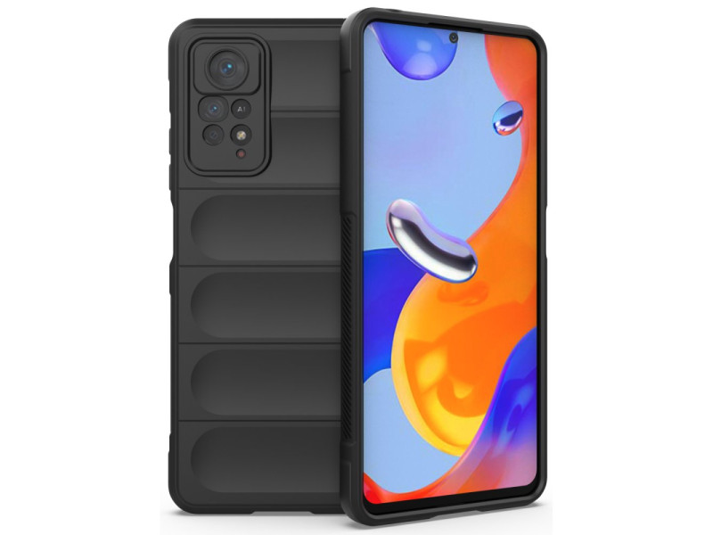 Newface Xiaomi Redmi Note 11 Pro Kılıf Optimum Silikon - Siyah