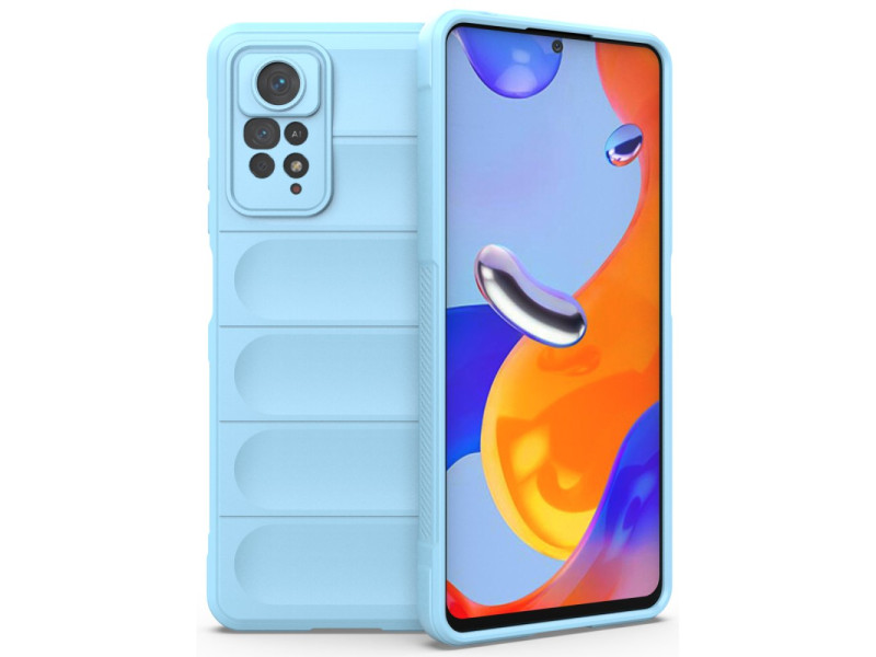 Newface Xiaomi Redmi Note 11 Pro Kılıf Optimum Silikon - Sky Blue