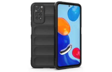 Newface Xiaomi Redmi Note 11S Kılıf Optimum Silikon - Siyah