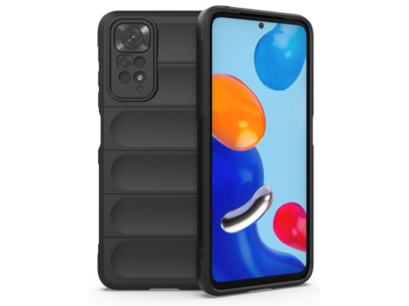 Newface Xiaomi Redmi Note 11S Kılıf Optimum Silikon - Siyah