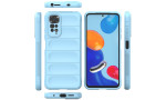 Newface Xiaomi Redmi Note 11S Kılıf Optimum Silikon - Sky Blue
