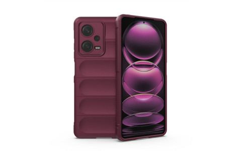 Newface Xiaomi Redmi Note 12 4G Kılıf Optimum Silikon - Bordo