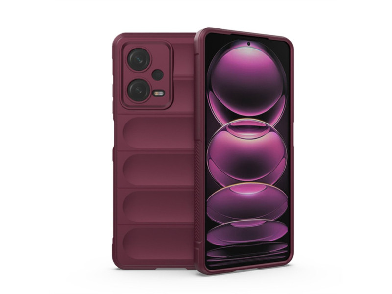 Newface Xiaomi Redmi Note 12 4G Kılıf Optimum Silikon - Bordo