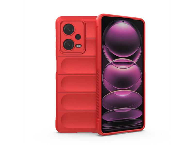 Newface Xiaomi Redmi Note 12 4G Kılıf Optimum Silikon - Kırmızı