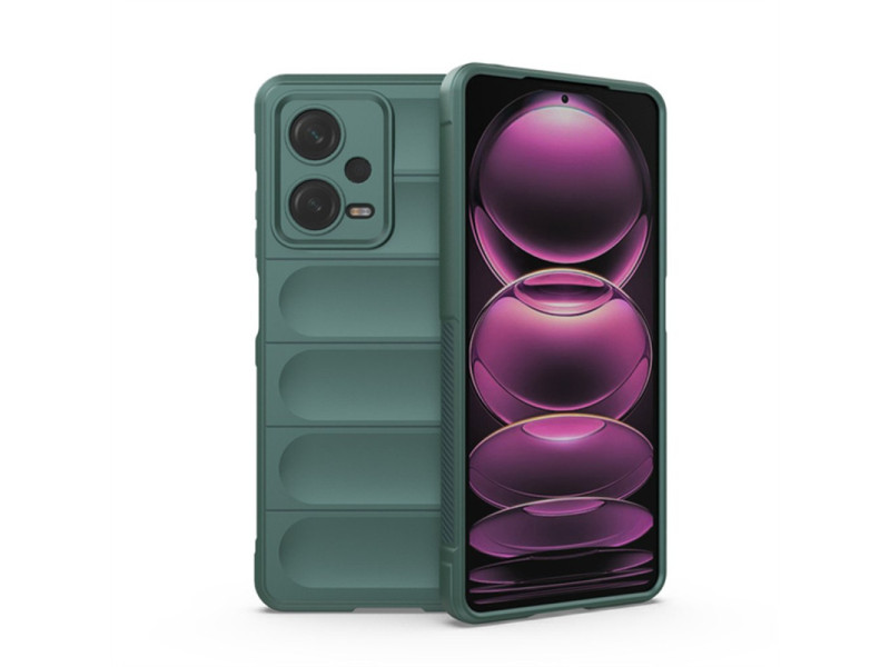 Newface Xiaomi Redmi Note 12 4G Kılıf Optimum Silikon - Koyu Yeşil