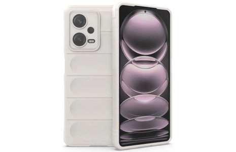 Newface Xiaomi Redmi Note 12 4G Kılıf Optimum Silikon - Krem