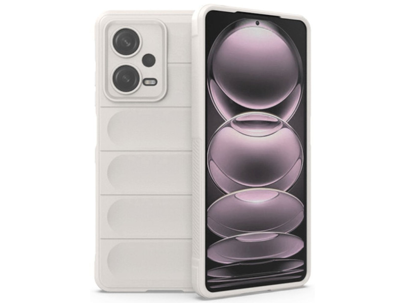 Newface Xiaomi Redmi Note 12 4G Kılıf Optimum Silikon - Krem
