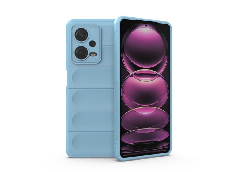 Newface Xiaomi Redmi Note 12 4G Kılıf Optimum Silikon - Sky Blue