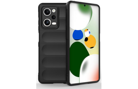 Newface Xiaomi Redmi Note 12 Pro 5G Kılıf Optimum Silikon - Siyah