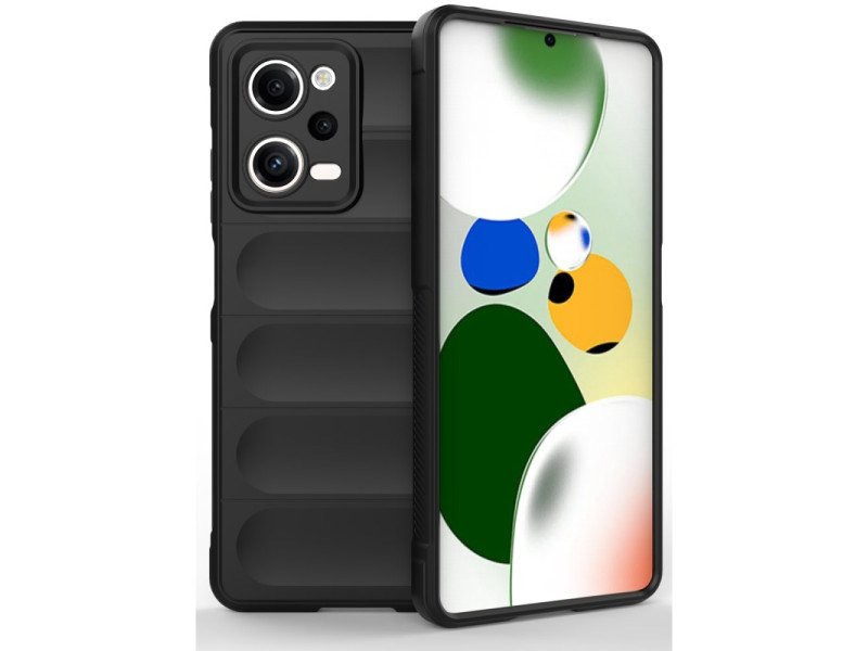 Newface Xiaomi Redmi Note 12 Pro 5G Kılıf Optimum Silikon - Siyah