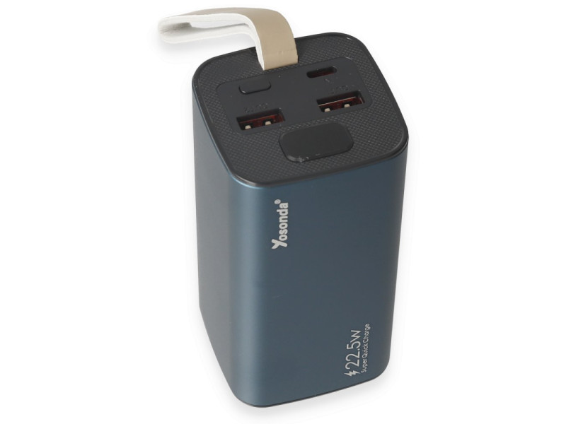 Yosonda A137 25.000 mAh Mini Powerbank - Mavi