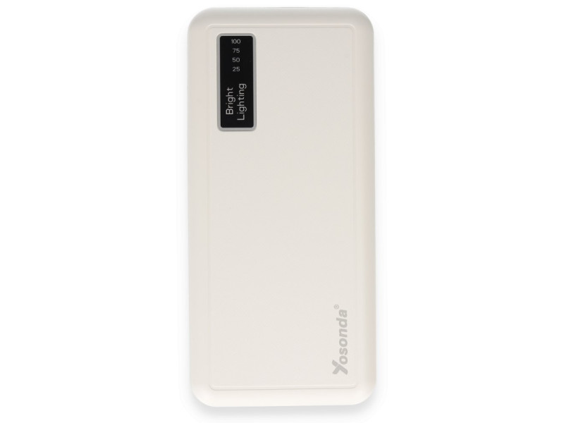 Yosonda A72 20.000 mAh Powerbank - Beyaz