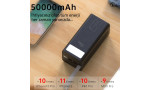 Konfulon J10 Powerbank 50.000 mAh - Siyah