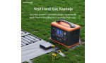 Konfulon J500 Powerbank 112.500 mAh Kamp Şarj - Siyah