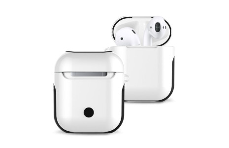 Newface Airpods (1.nesil) 3in1 Kılıf - Beyaz