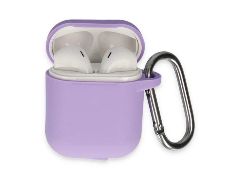 Newface Airpods (1.nesil) Hang Kılıf - Lila