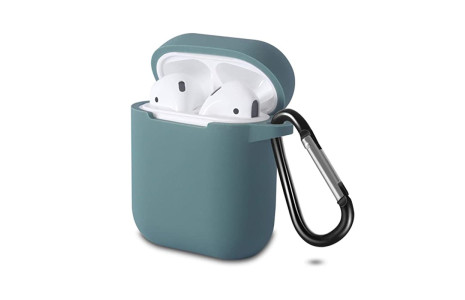 Newface Airpods (1.nesil) Sert Silikon Kılıf - Turkuaz