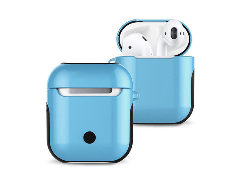 Newface Airpods 2 (2.nesil) 3in1 Kılıf - Mavi
