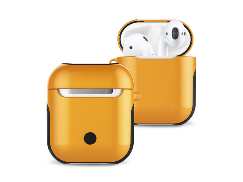 Newface Airpods 2 (2.nesil) 3in1 Kılıf - Sarı