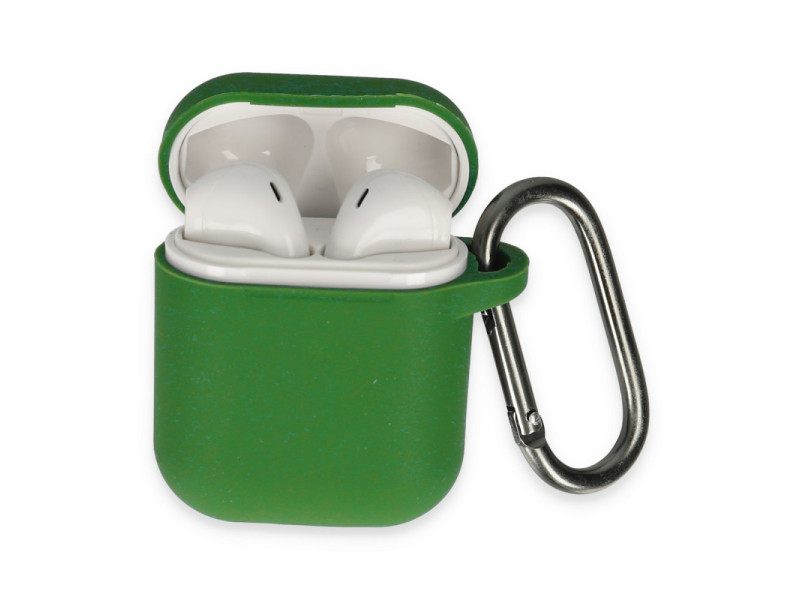 Newface Airpods 2 (2.nesil) Hang Kılıf - Haki Yeşil